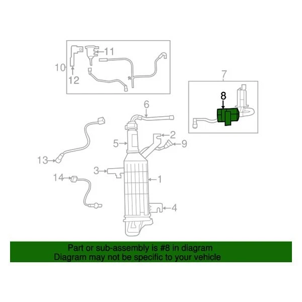 For Dodge Grand Caravan 2008-2020 Mopar Vapor Canister Filter - Изображение 4 из 4