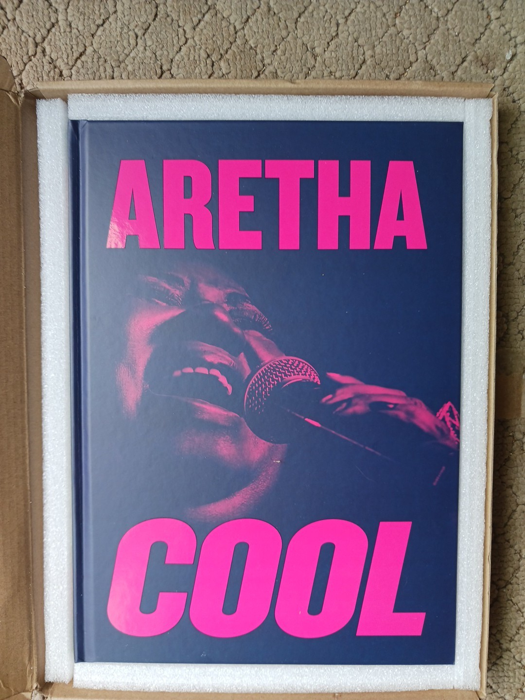 Aretha Cool: The Intimate Portraits Hardcover Book