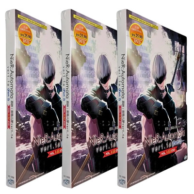 NIER:AUTOMATA VER1.1A Part 2 Vol.1-12END DVD English Dubbed All