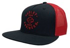 Harley-Davidson Men's Sulk Bar & Shield Snapback Mesh Trucker Hat - Black/Red