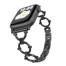 For iWatch 38/42/45/46/49mm Series 10 9 8 7 6 5 Metal Chain Watch Band Bracelet