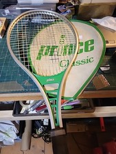 Vintage 80's Prince Classic Aluminum Tennis Racket Green