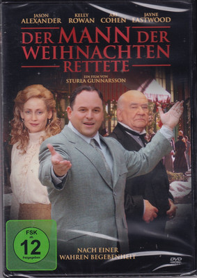 Weihnachten DVD Der Mann der Weihnachten rettete Christmas Märchen Sealed #X1367