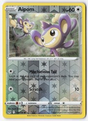 Aipom 144/196 Lost Origin Reverse Holo