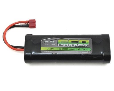 ECOPOWER 6-Cell NiMH Stick Pack Battery w/T-Style Connector / ECP-5013