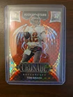 2022 Panini Rookies & Stars - Crusade Tom Brady #CR-3 Red Prizm Checkerboard