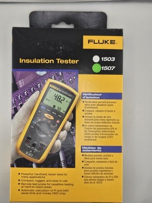 Fluke 1507 Insulation Tester Complete With Accessories BRAND NEW
