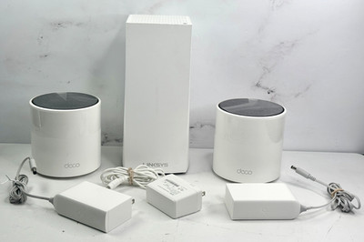 Linksys MX4200 WIFI Router | +2 Tp-Link AX3000 Whole Mesh System Nodes | +Cords