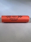 Vintage Coca-Cola Penny Roll (never opened) Primarily - Wheat Pennies