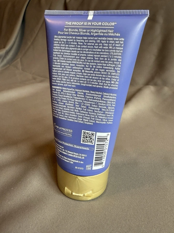 Colorproof Weekly Blonde Masque Treatment Conditioner Highlighted Silver Hair - Image 3 of 3