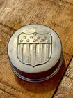 US Civil War folding cup with union shield design