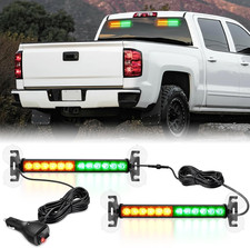 24led Emergency Strobe Traffic Advisor Light Bar 2 In 1 Amber Green 24led Emergency Strobe Traffic Advisor Light Bar 2 In 1 Amber Green