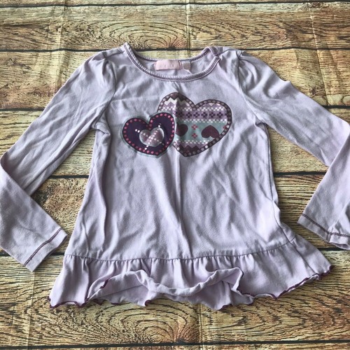 Justice Kids Headquarters Lot of 2 Shirt Bundle Girls' Size 6 Purple - Picture 4 of 12