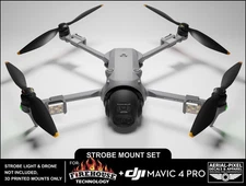 DJI Mavic 4 Pro Strobe Light Mounts for Firehouse Technology ARC V and ARC V Pro