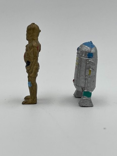Star Wars C-3PO & R2-D2 Chocolatin Jack Felfort Argentina Mini FIgures 1978 - Picture 2 of 6