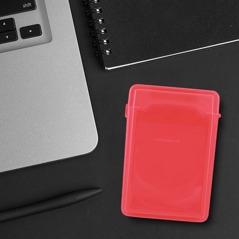 3.5 Inch IDE SATA HDD Hard Drive Case Dustproof Plastic HDD Enclosure Case - Image 3 of 4