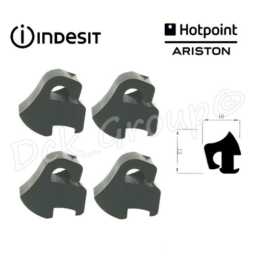 KIT 4 Piedini Gommini Paracolpi HOTPOINT ARISTON INDESIT Piano Cottura  Griglie | eBay