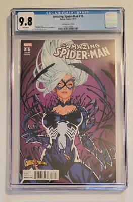 Amazing Spider-Man # 16 (2016) CGC 9.8 ComicXposure Edition Venomized Black Cat