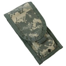 Used Genuine Issue ACU Pouches 100% Nylon Made in USA โ 2 PK