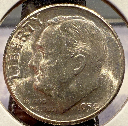 1954-S Roosevelt Dime United States 10¢ 0.900 Silver BU SP4222