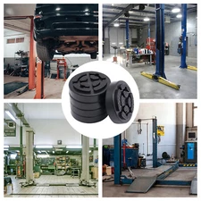 5pcs Set Rubber Lift Arm Pads For 2-Post Auto Truck Hoist Lift Pad For Auto Lift