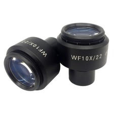WF10X/22 Eyepiece Microscope High Eye-point Diopter Adjustable