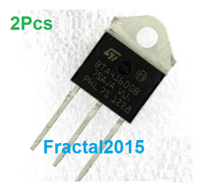 2pcs ST BTA41-600B 600V 40A Transistors