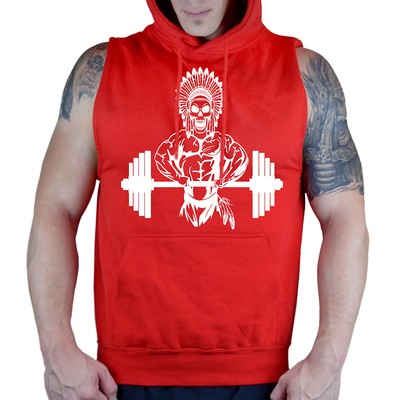 Men/'s Barbell Star Emblem Charcoal Raglan Hoodie Workout Fitness Gym Beast V397