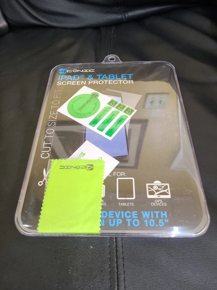 Aconic Screen Protector For iPad & Tablet. Screen up to 10.5in. - Image 2 of 4
