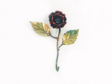 Rose Cintre Crochet Fer Forgé À une Place Coloré Petit Pour Cuisine