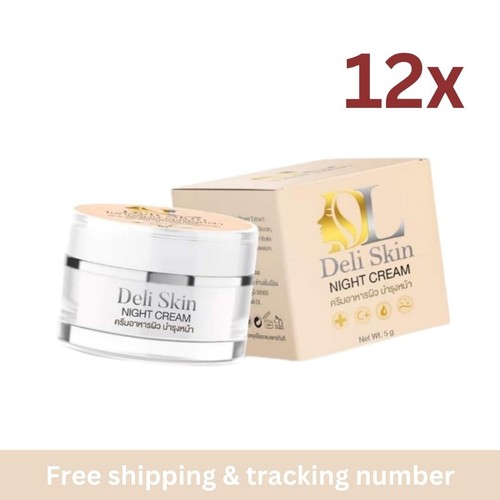 4x DL Deli Skin Crema Notte Ringiovanimento Anti AgingAcne Macchie Scure 5g. - Foto 16 di 16