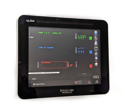 Spacelabs Qube 91390 Compact Bedside Monitor w/ 91496 Module