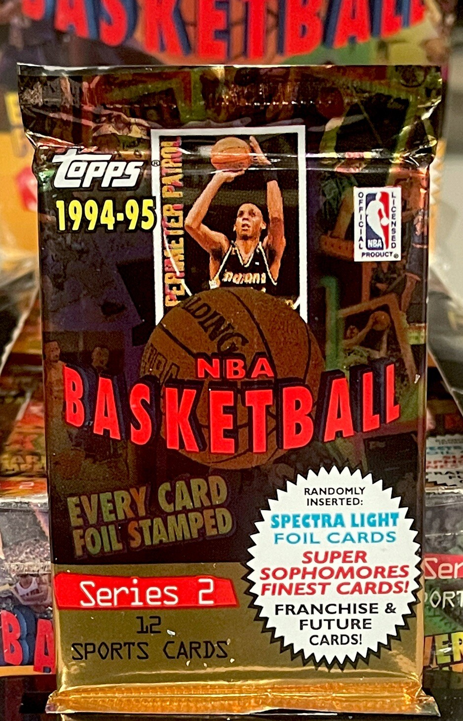 1994-95 Topps Nba Basketball (series 2) Pack 12 Cards Reggie Miller