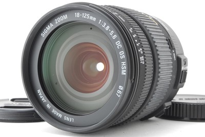 [Near MINT] SIGMA 18-125mm f/3.8-5.6 DC OS HSM for Canon EF Mount From JAPAN