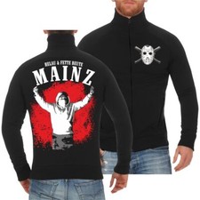 Freizeitjacke Mainz Helau & Fette Beute Sweatjacke Ultras Rot Weiss Supporters
