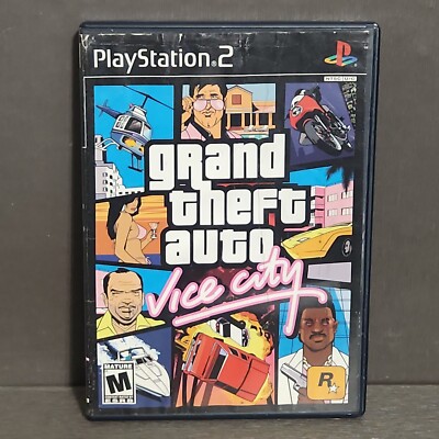 Grand Theft Auto Vice City PlayStation 2 PS2 Game GTA | eBay