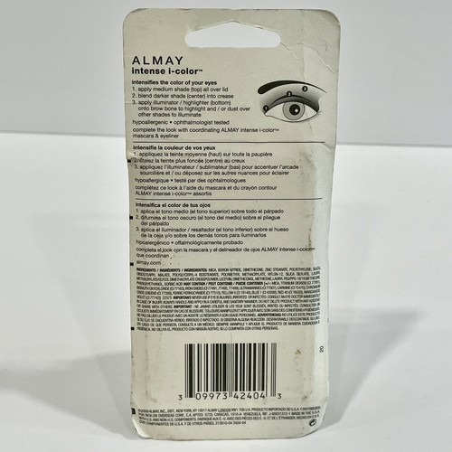 Almay Intense I-Color 034 Eyeshadow Trio For Green Eyes Eye Shadow NEW - Picture 4 of 5