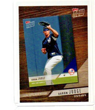 2019 Topps '18 Topps Now Review #TN1 Aaron Judge New York Yankees Baseball NM-MT