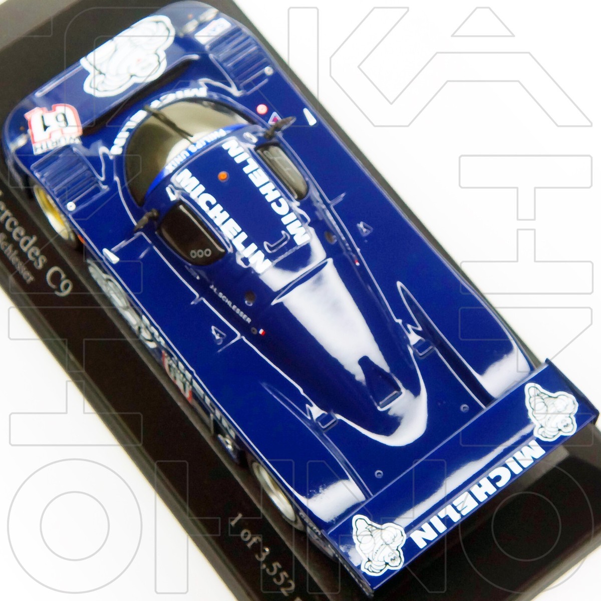 Sauber Mercedes C9 #61 SCHLESSER SUPERCUP 1987 MINICHAMPS PMA 1:43