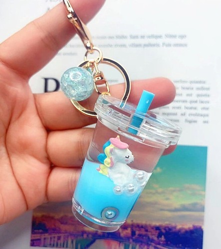 Liquid Unicorn Drink Cup Keychain - Picture 3 of 6