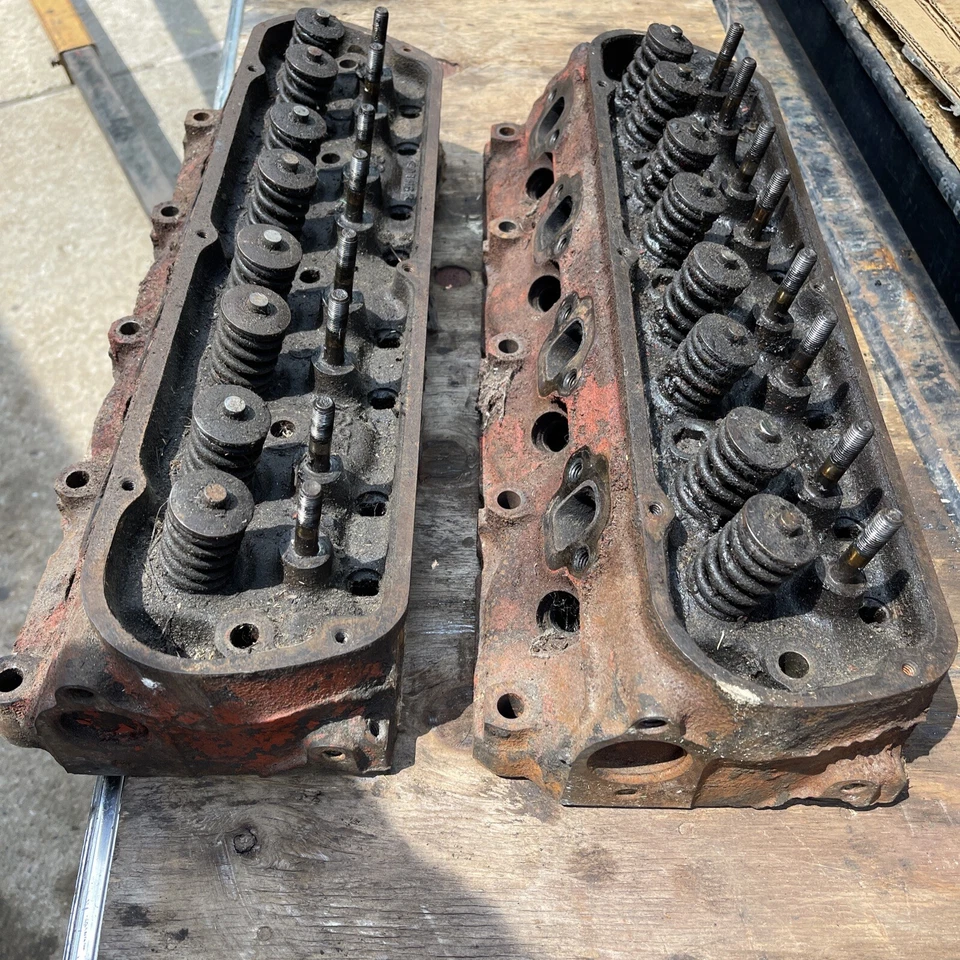 2 пары оригинальных головок 1966 289 Ford от оригинального производителя для Ford Mustang Falcon Mercury Cougar C6OE - Изображение 2 из 4