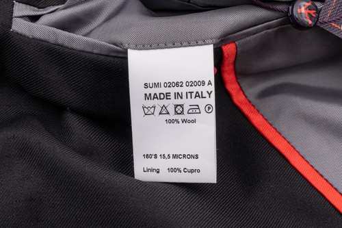 $6500 ISAIA NAPOLI Blak Hand-Sewn Suit Wool 160's 15,5 Microns 42 US / 52 EU 7R - Picture 8 of 11