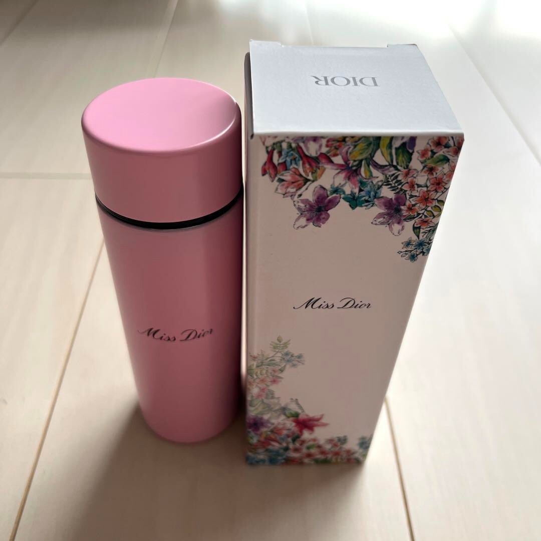 ディオールタンブラー　ピンク Christian Dior Stainless Steel Tumbler Mini Bottle Water