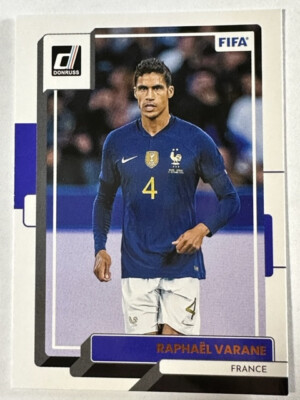 2022-23 Panini Donruss Soccer France Raphael Varane
