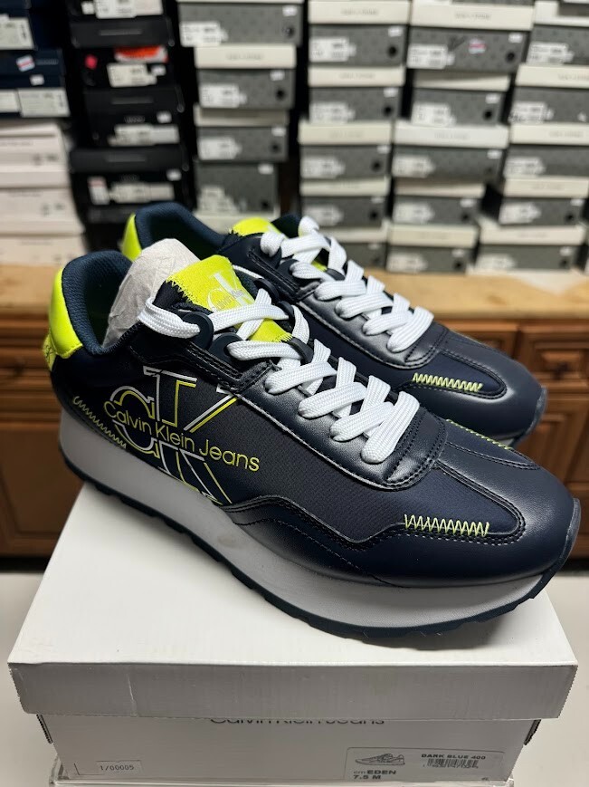 Calvin Klein Eden Men's Sneakers - Dark Blue