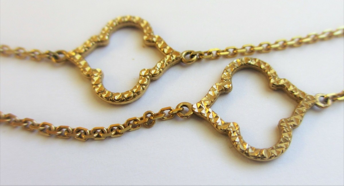 GCJ 14K Yellow Gold Designer GEORGE CARTER JESSOP Necklace Italy