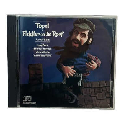 #ad #ad Topol Fiddler On The Roof CD London Cast Soundtrack CBS Records $7.97