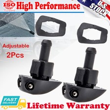 Adjustable Car Windshield Washer Nozzle Wiper Water Spray Sprayer Jet Universal