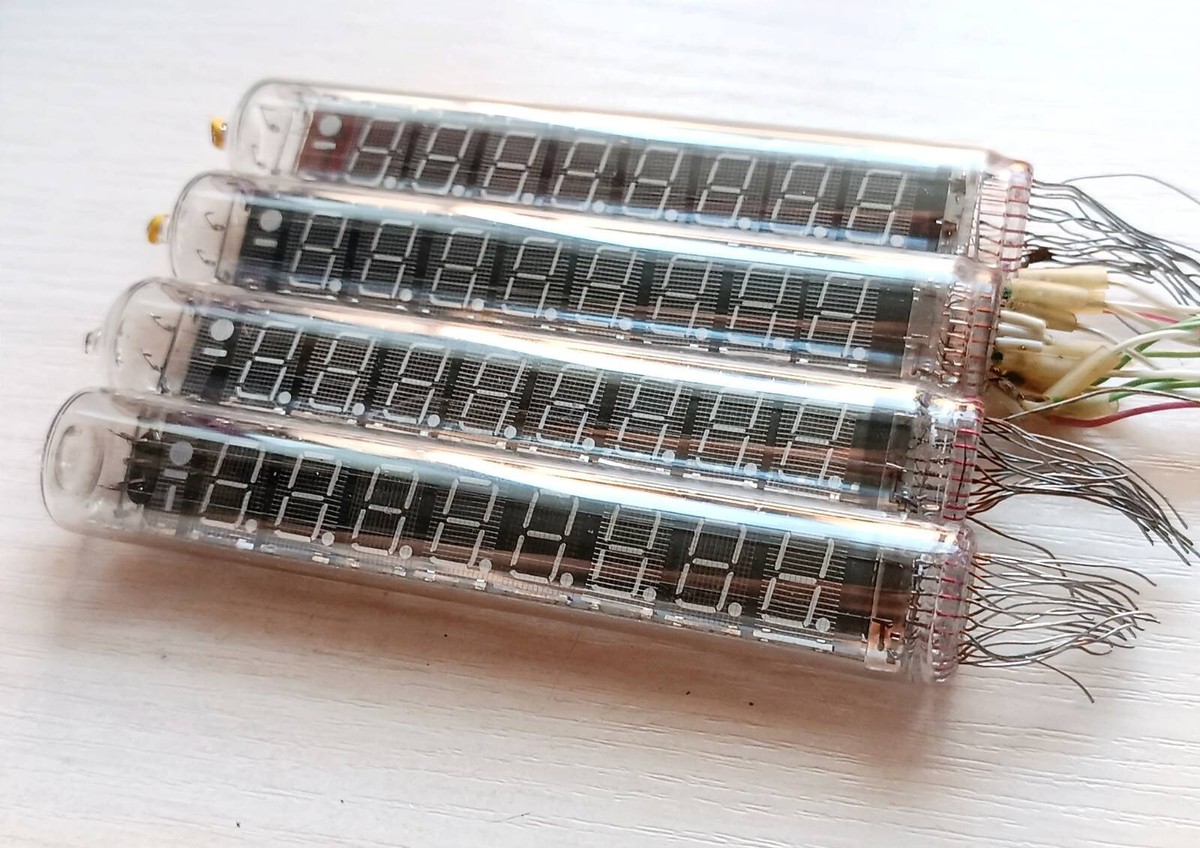 1 pcs IV-18 VFD Tube DIGIT DISPLAY NIXIE CLOCK luminescent 1 pcs IV-18 VFD Tube DIGIT DISPLAY NIXIE CLOCK luminescent