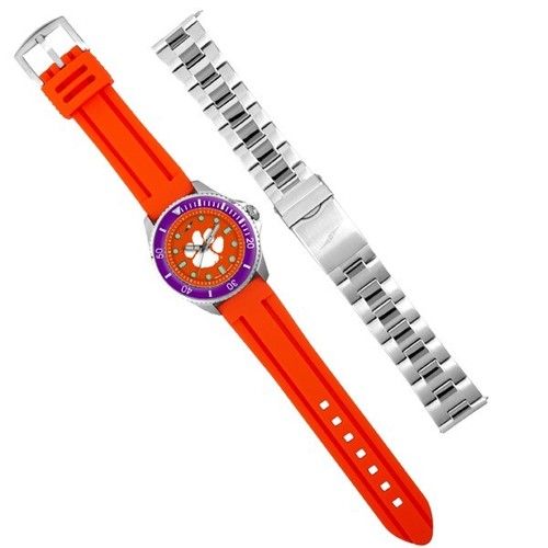 Sun Time Men's Licensed Collegiate Contender Watch Gift Set (Pick Your Team) - Picture 30 of 210